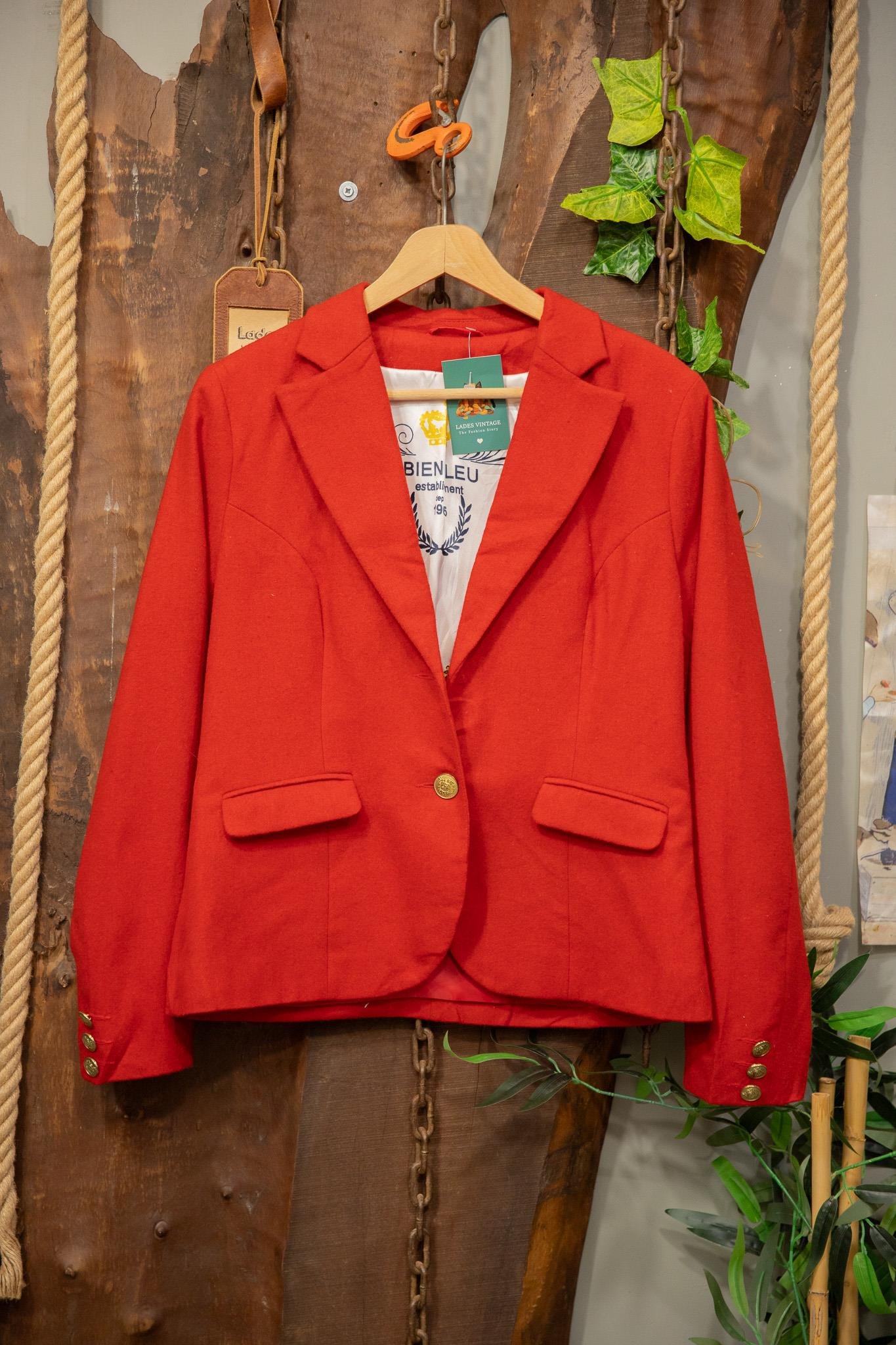 90's Wool Classic Kadın Ceket
