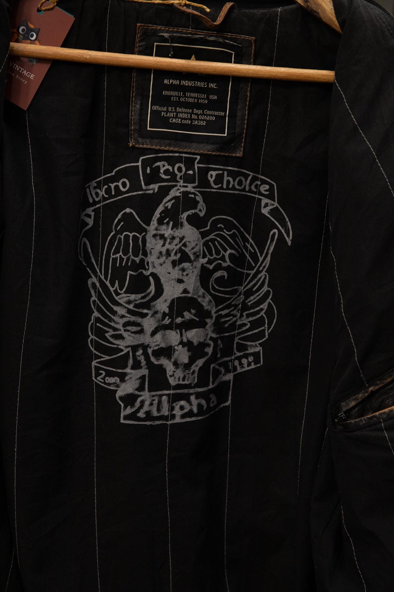ALPHA İtalian Biker Model Deri Ceket