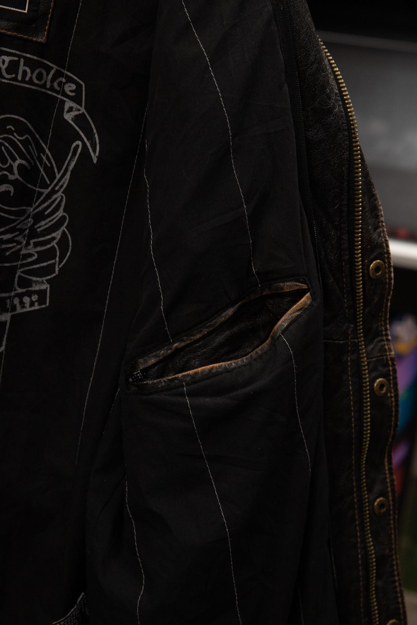 ALPHA İtalian Biker Model Deri Ceket