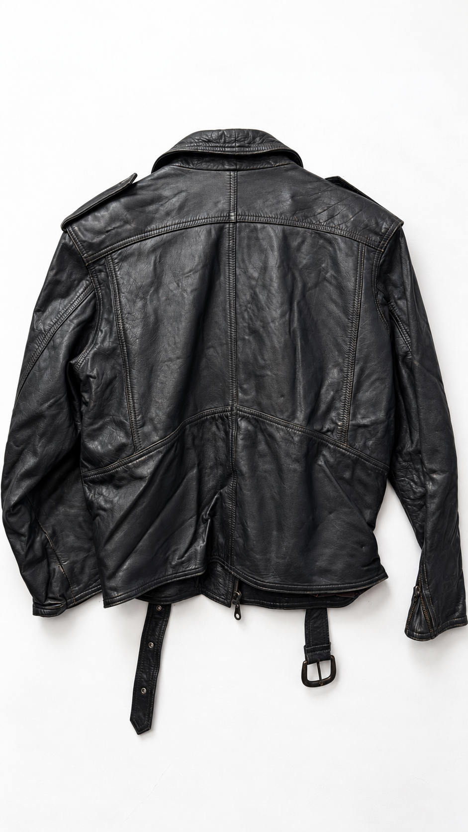 American Biker 1990s Deri Ceket