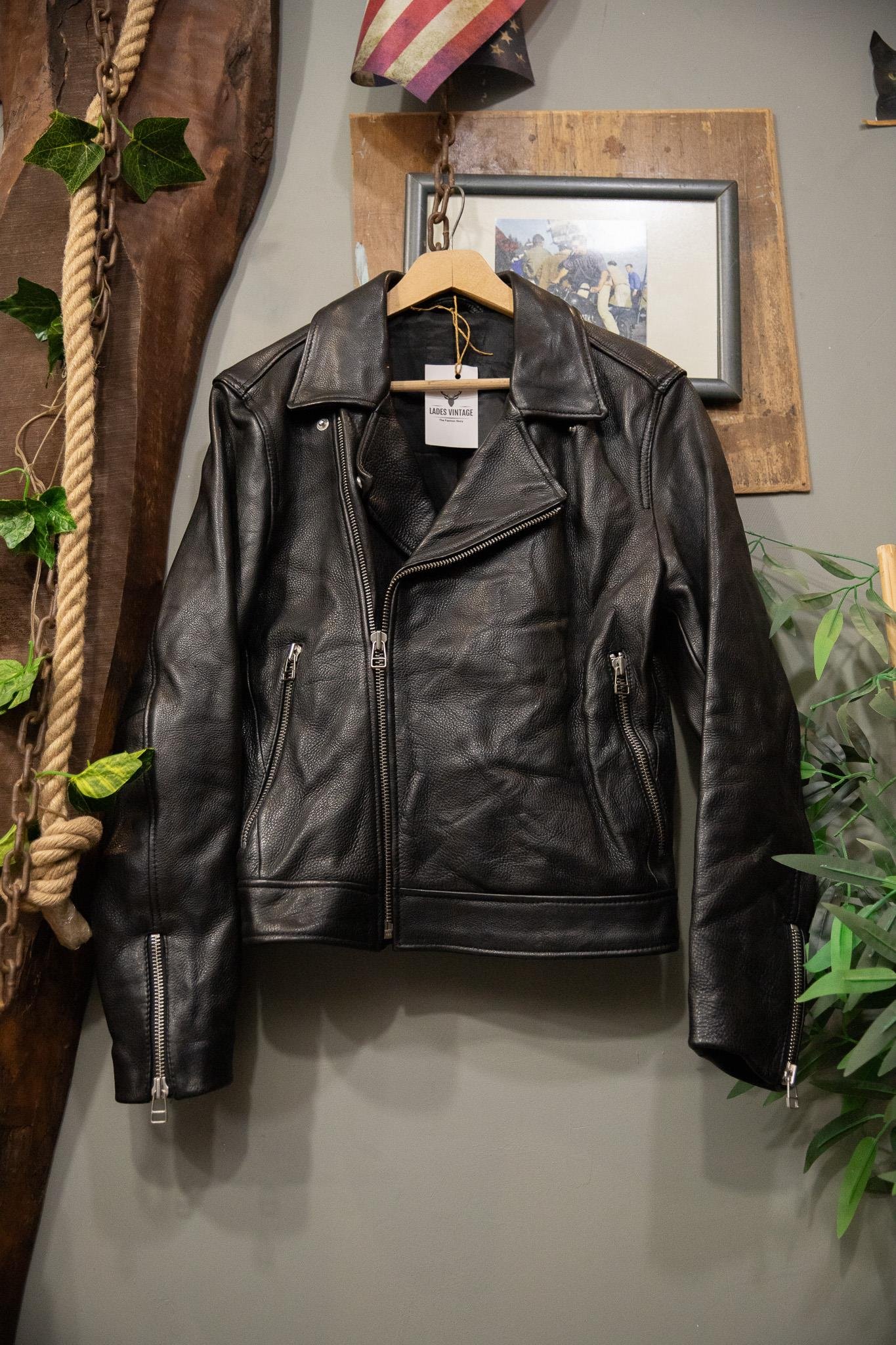 American Biker Deri Ceket