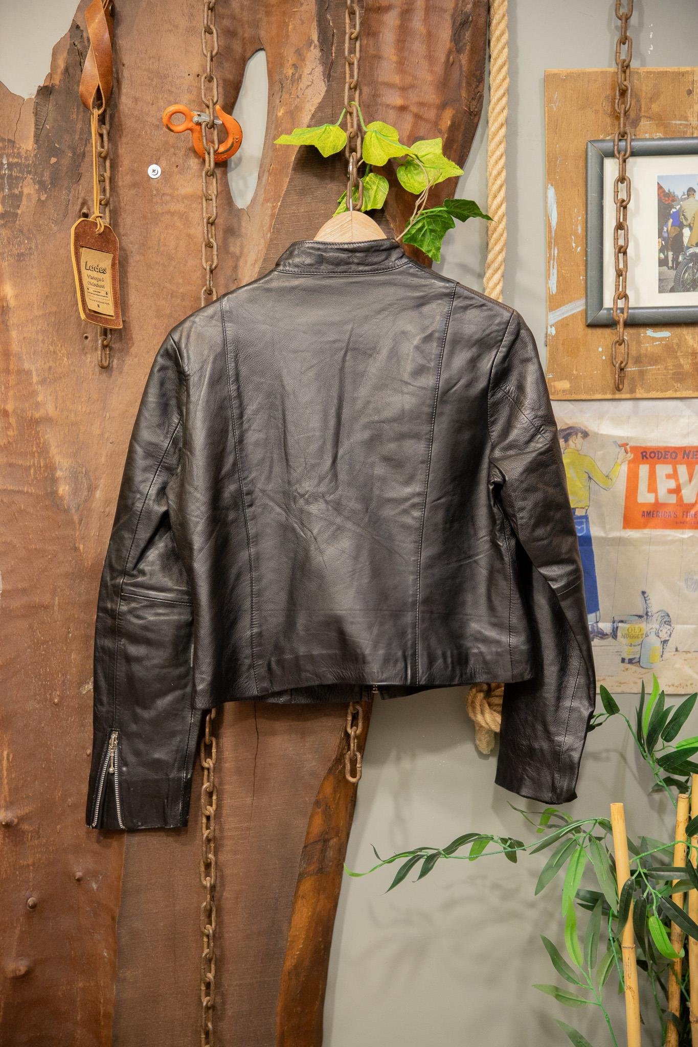 American Biker Deri Ceket
