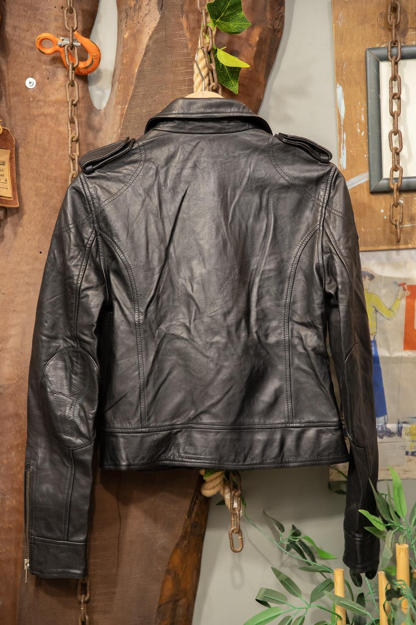 American Biker Deri Ceket