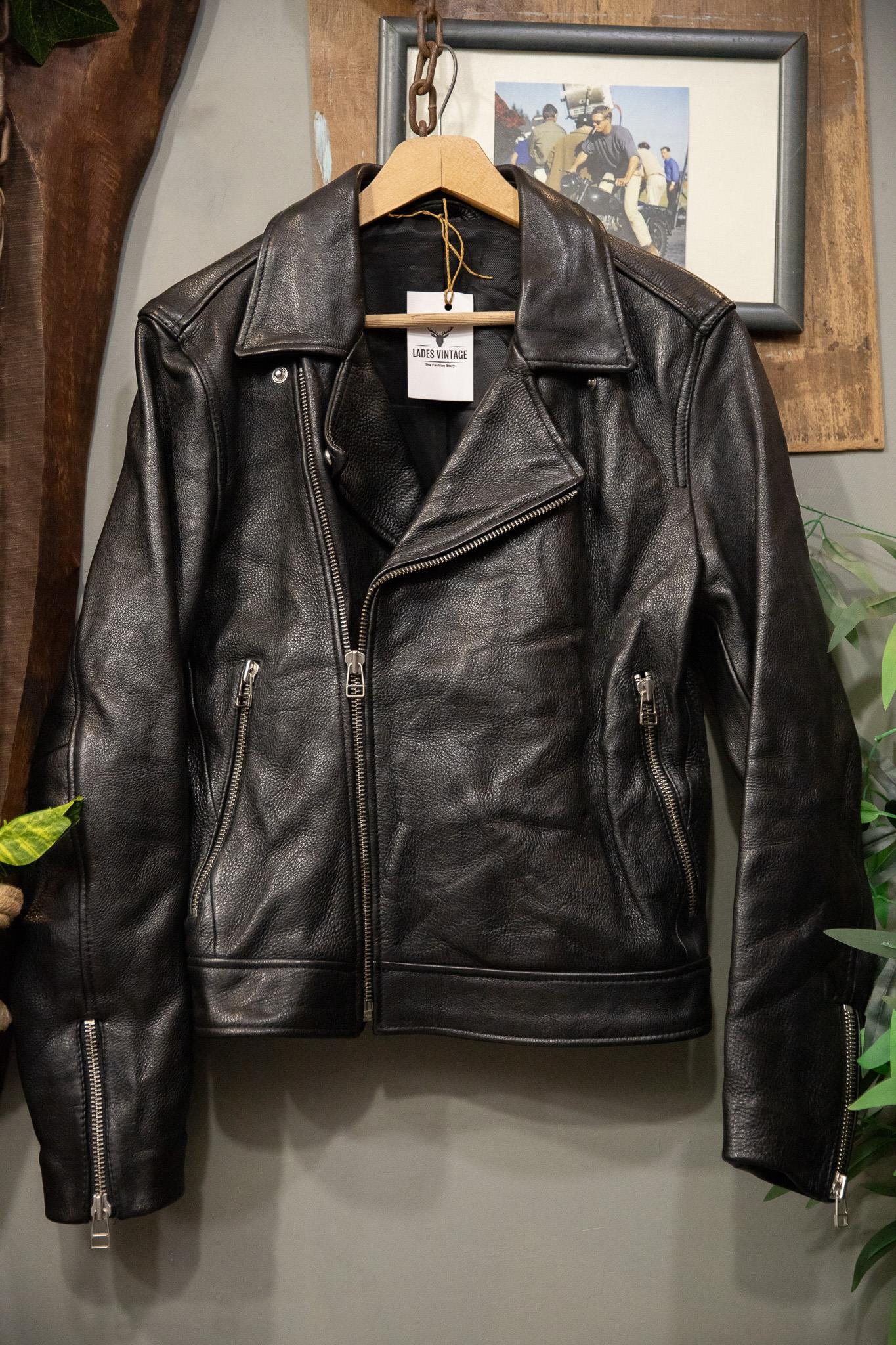 American Biker Deri Ceket