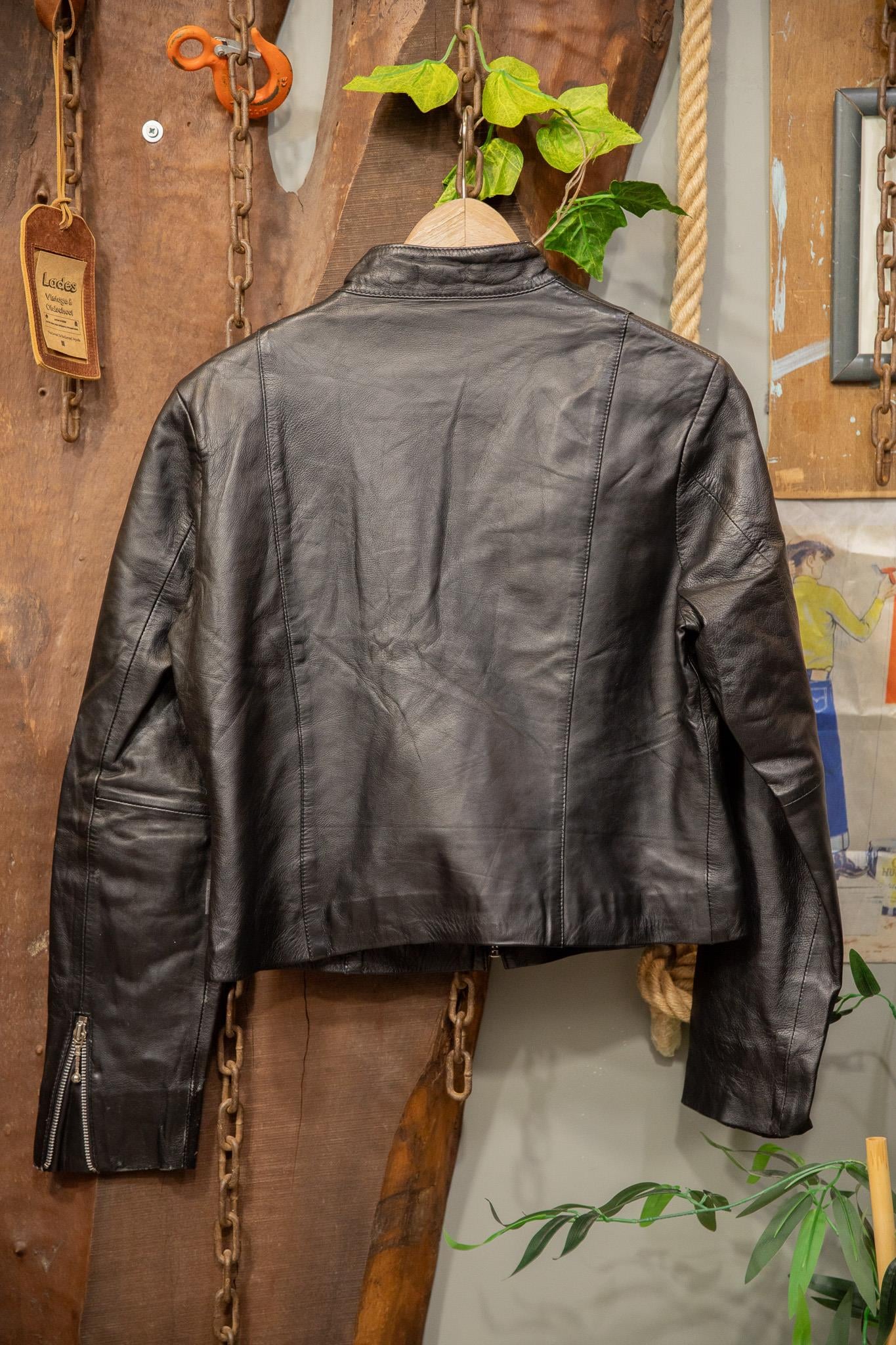 American Biker Deri Ceket