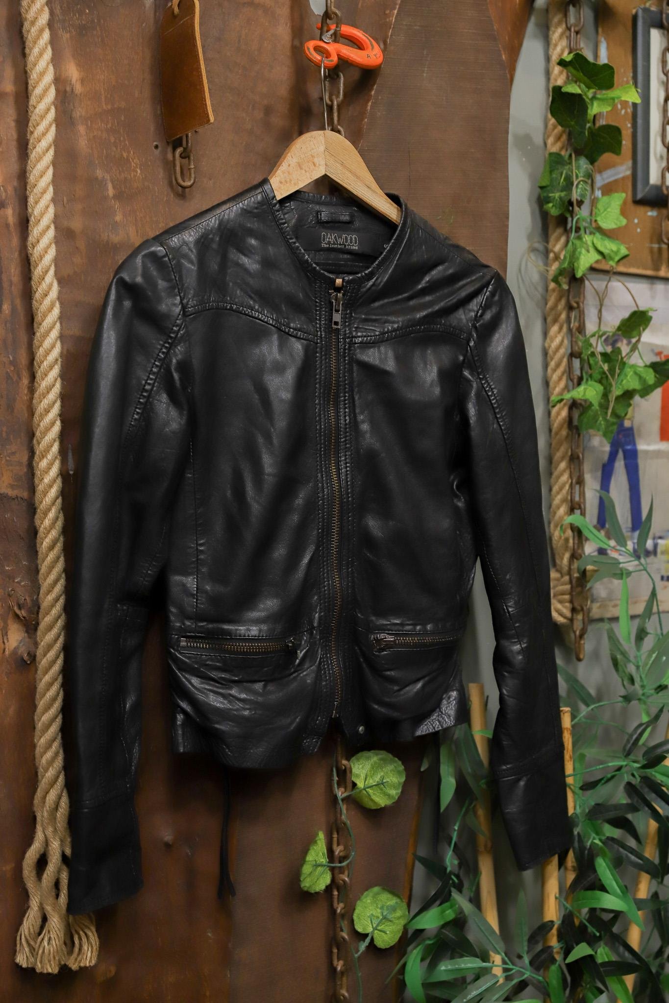 American Biker Deri Ceket
