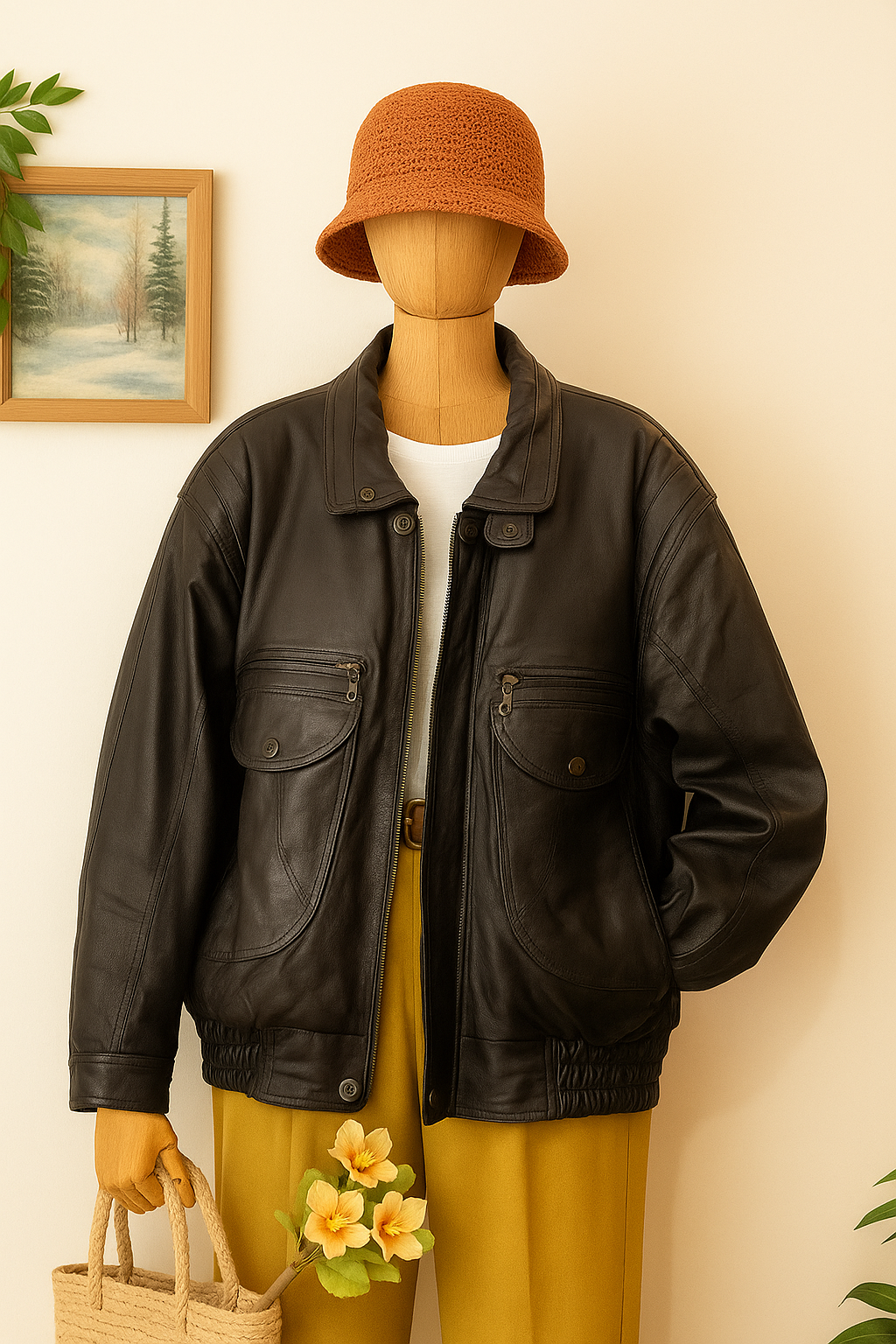 American Bomber Deri Ceket