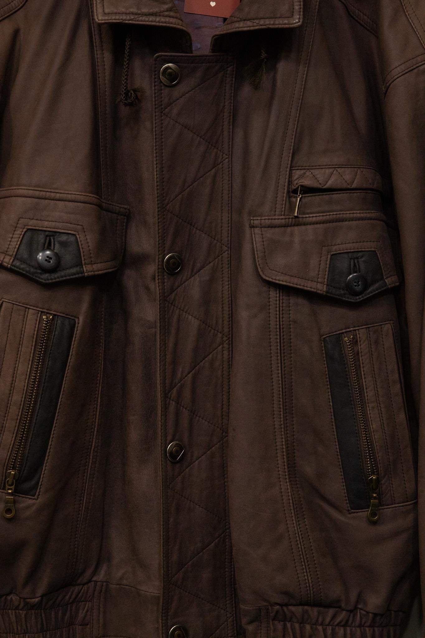 American Bomber Model Deri Ceket