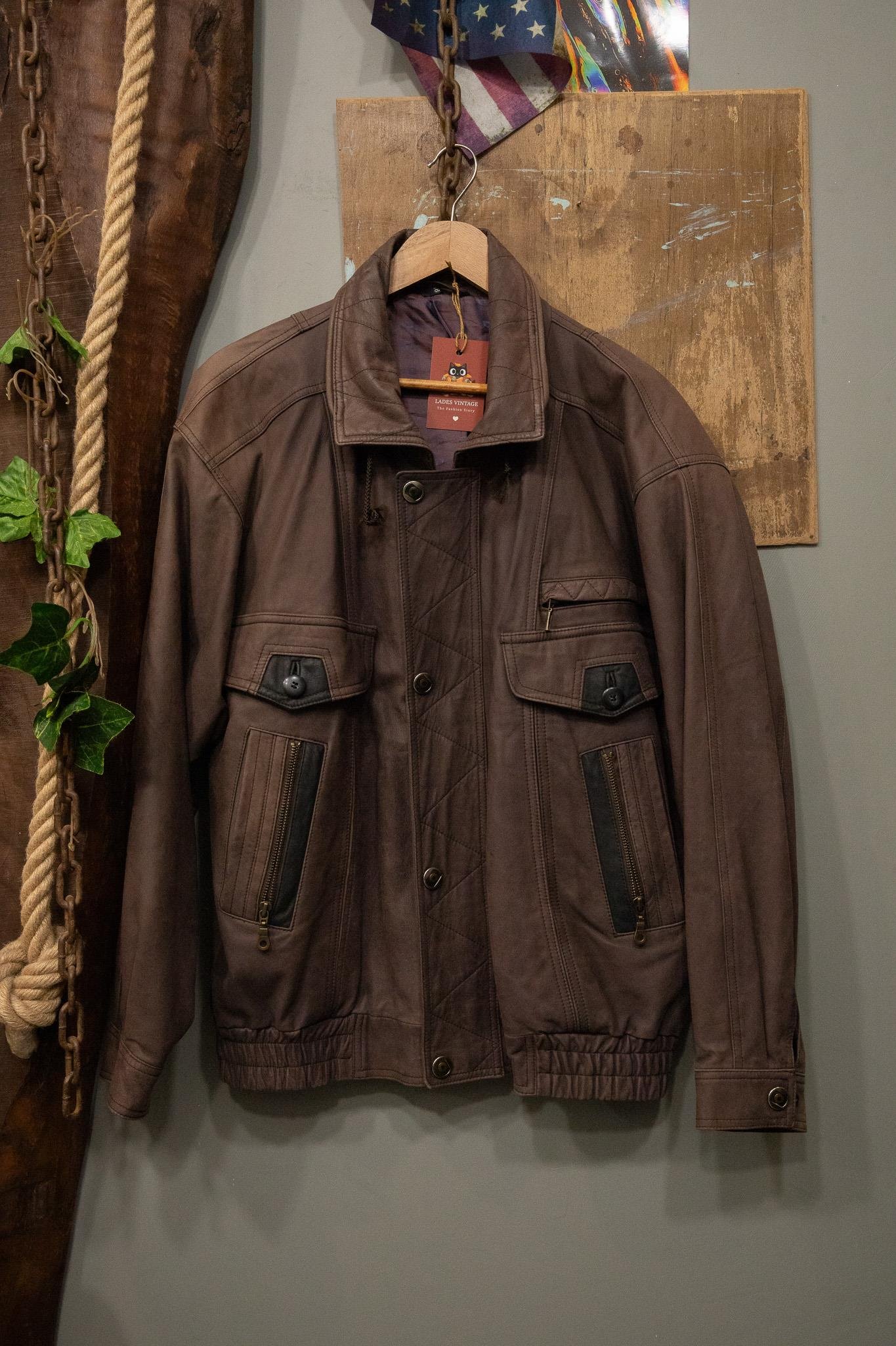 American Bomber Model Deri Ceket