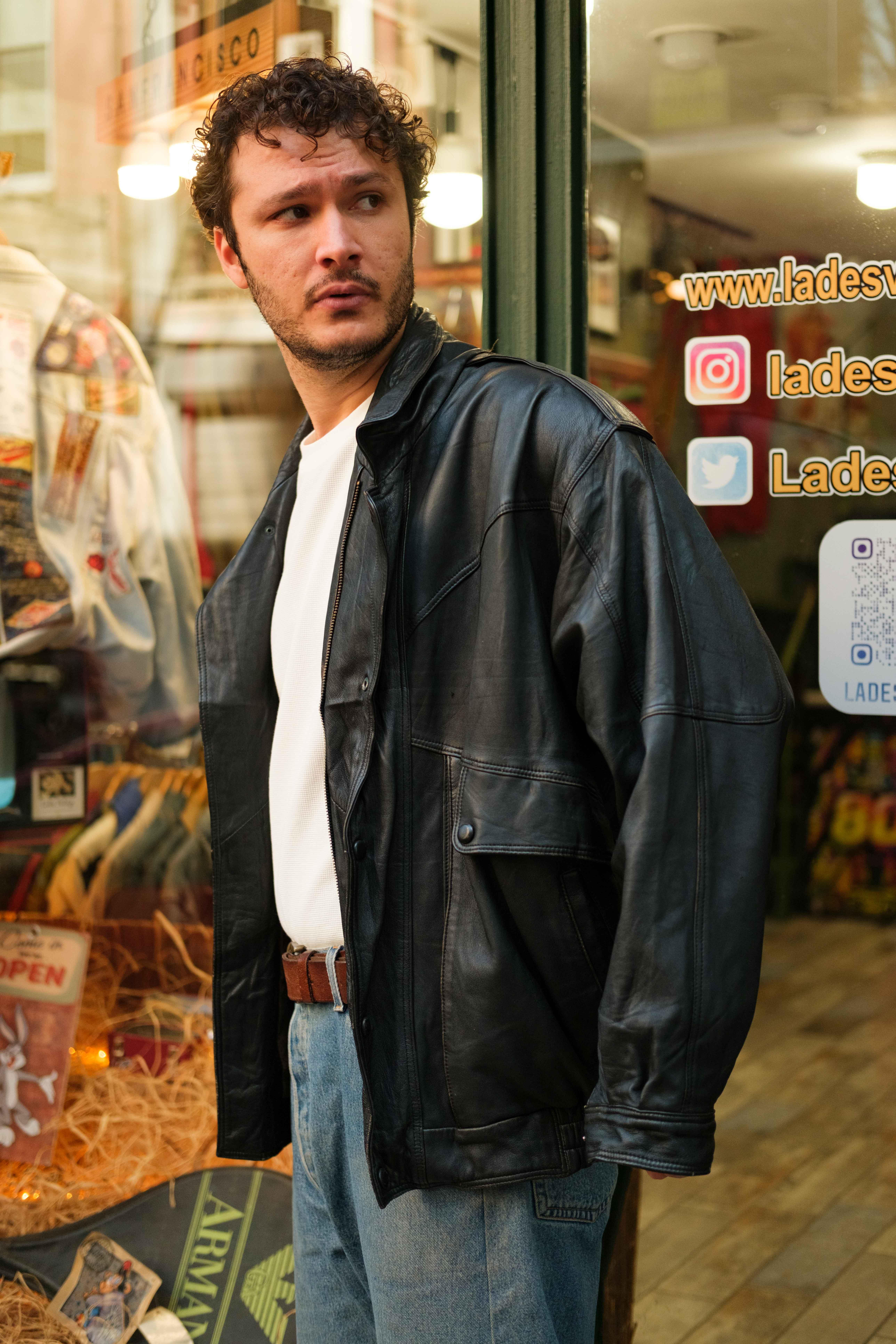 American Bomber Model Unisex Deri Ceket