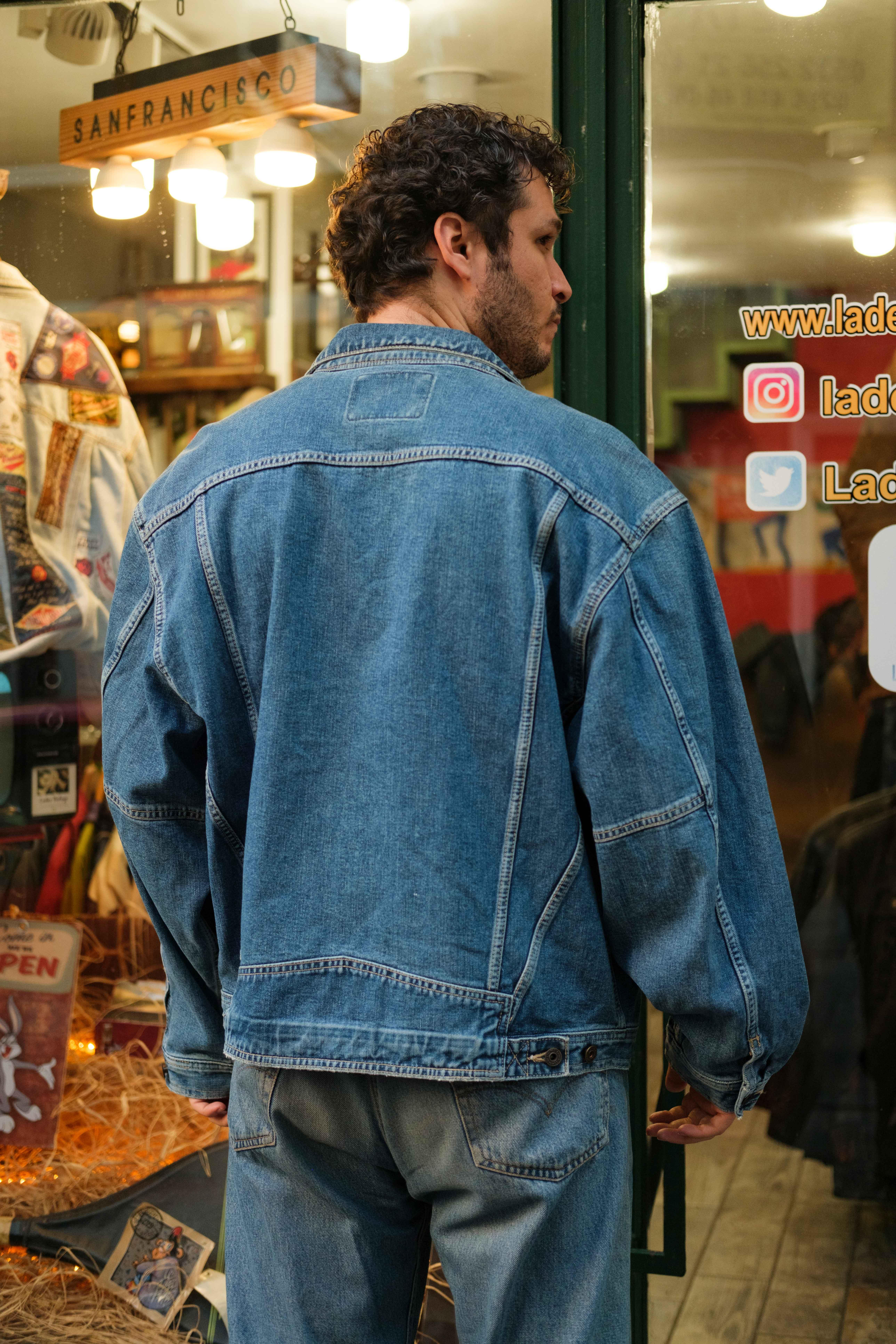 AMERİCAN MODEL KOT CEKET
