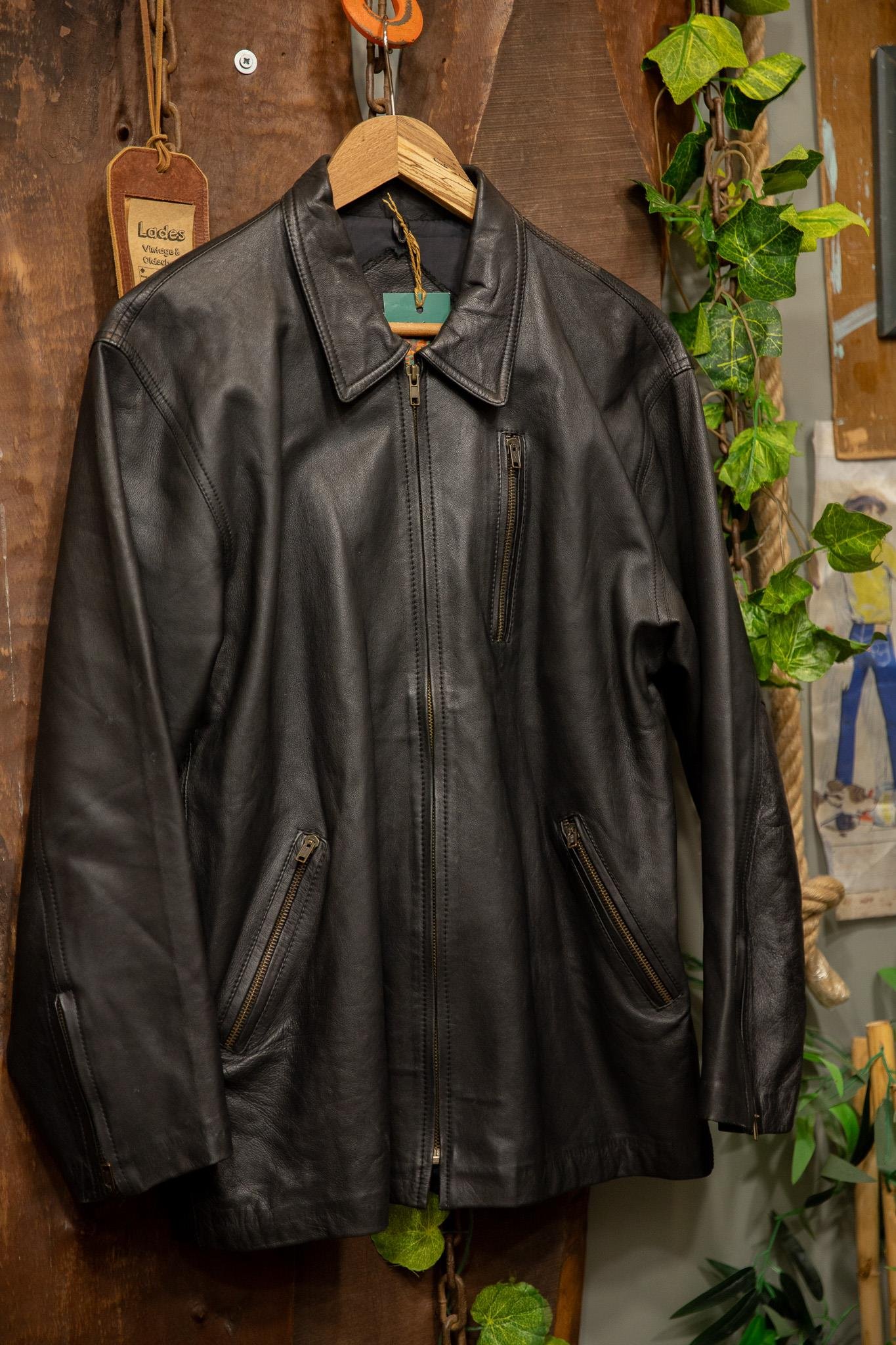 ARMANI JEANS 90's Deri Ceket