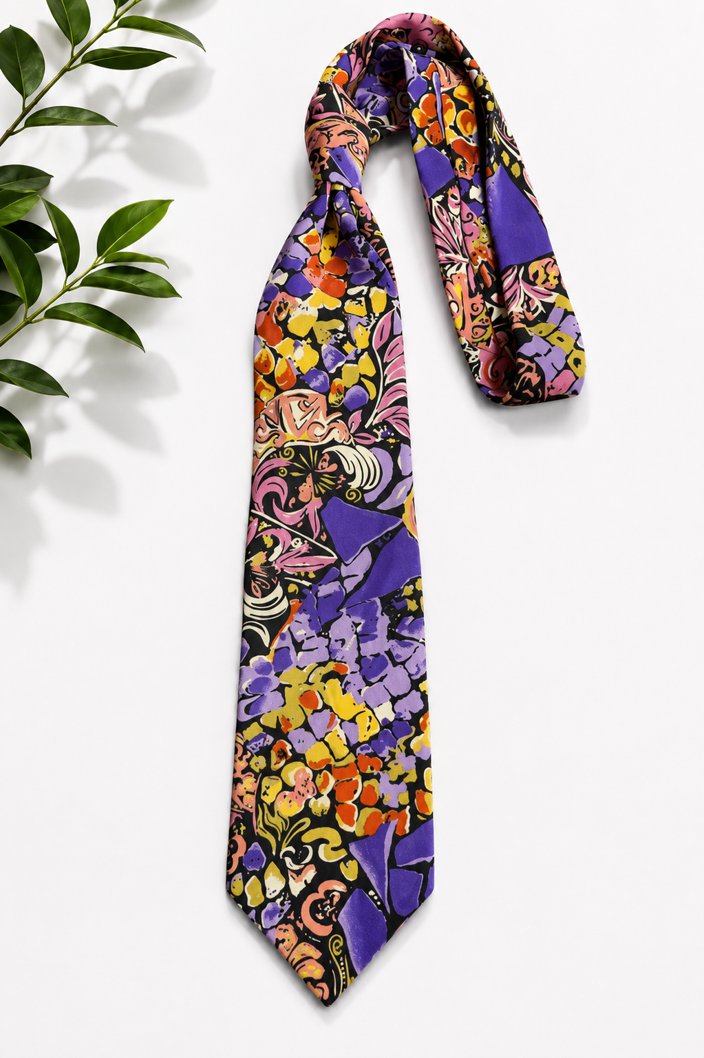 Art&Floral Printed Kravat