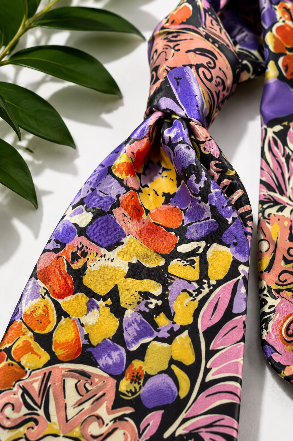 Art&Floral Printed Kravat