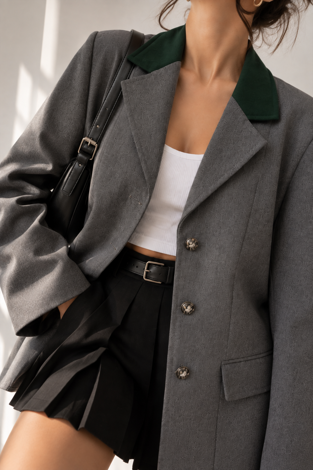 Austrian 80/90s Wool Blazer Ceket