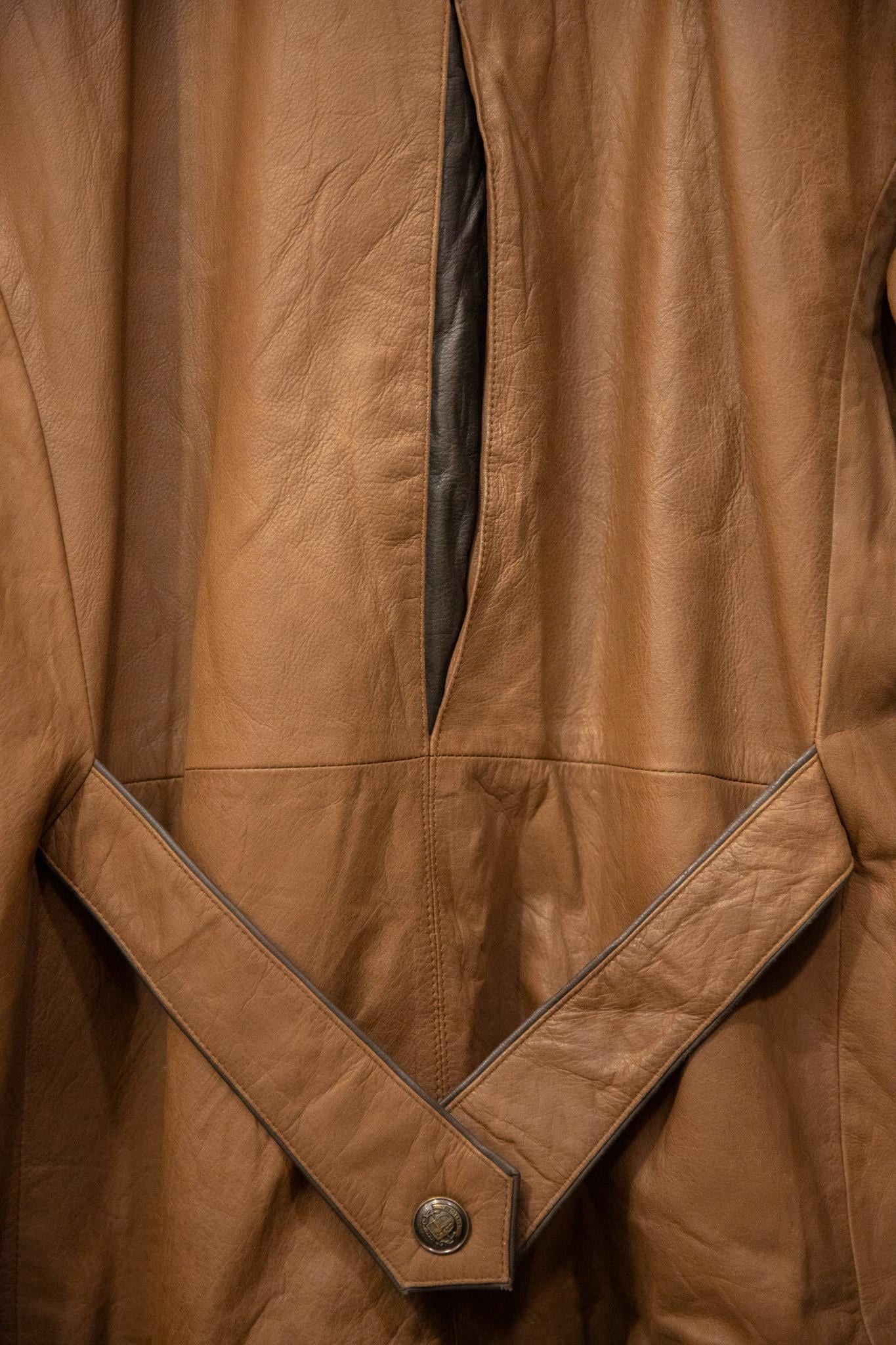 Austrian Bavyera Blazer Deri Ceket