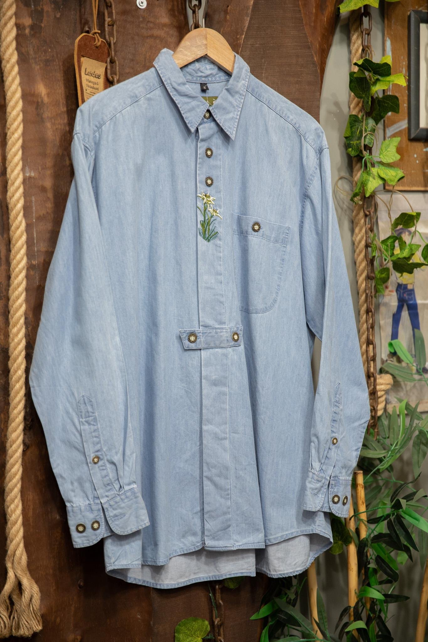 Austrian Bavyera Blue Gömlek