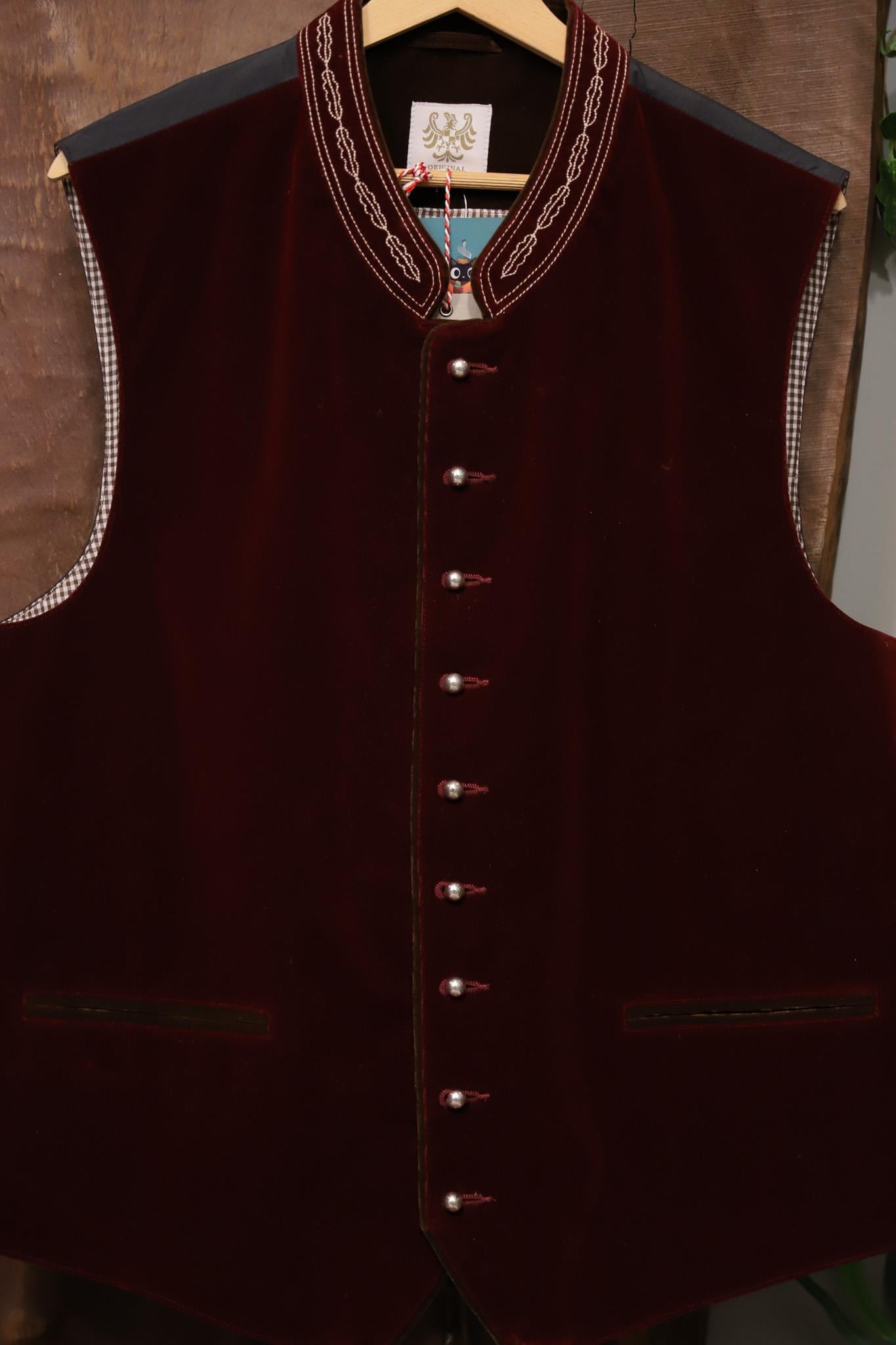 Austrian Velvet Kadife Vest