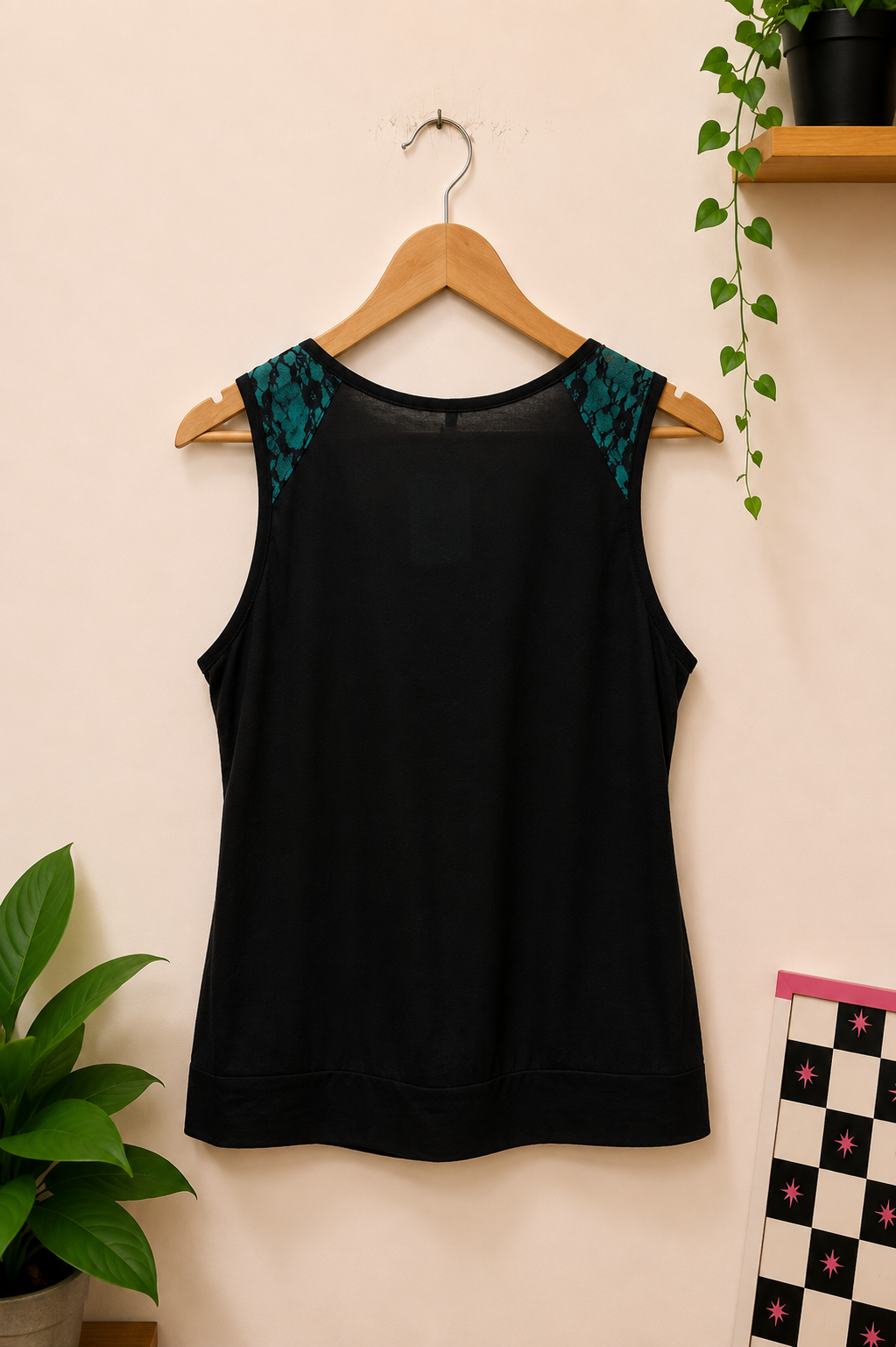 Bağcıklı Gothic Bluz