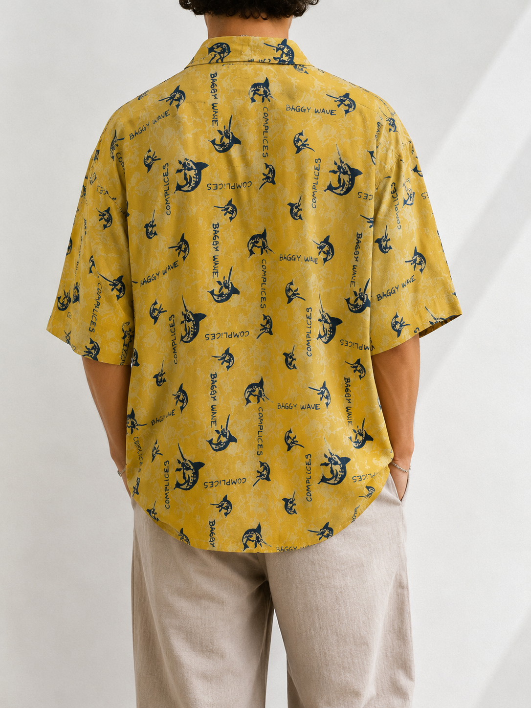 Baggy Wave 90s Gömlek