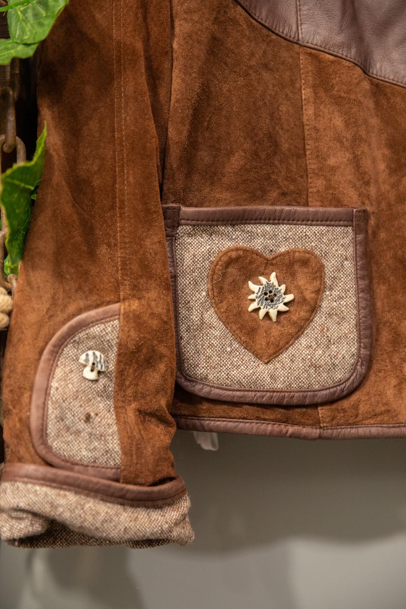 Bavyera Model Austrian Kadın Deri Ceket