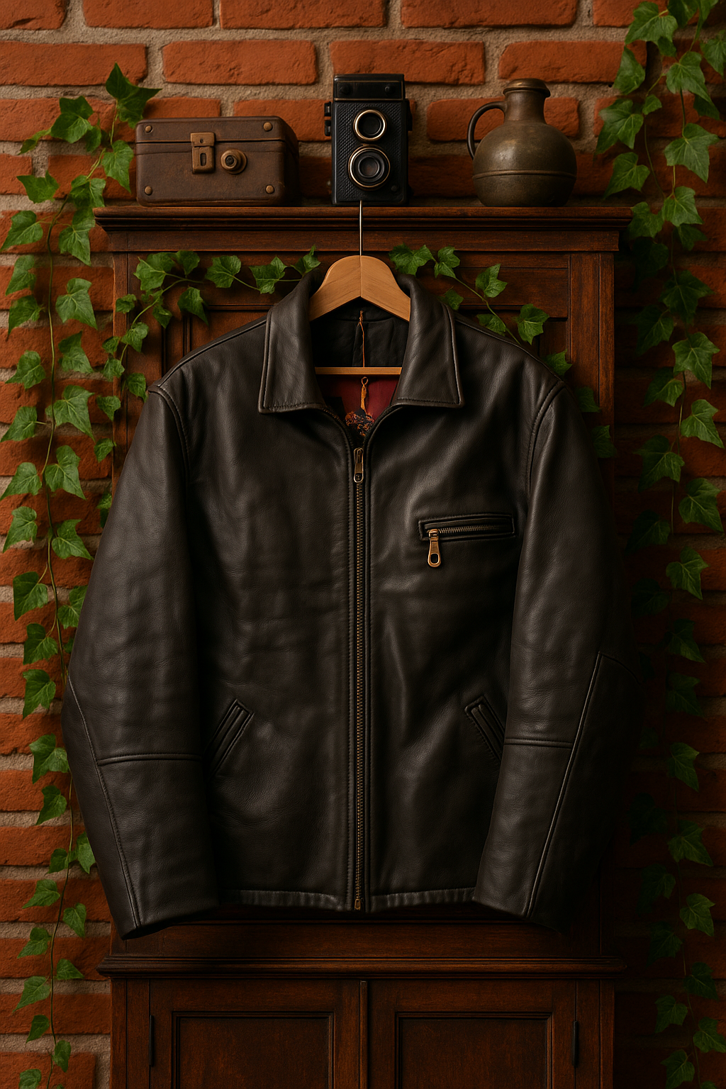Biker Model Deri Ceket
