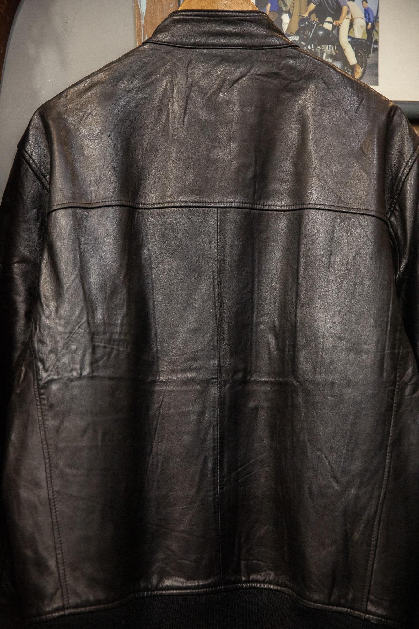 Black Biker Matrix Deri Ceket