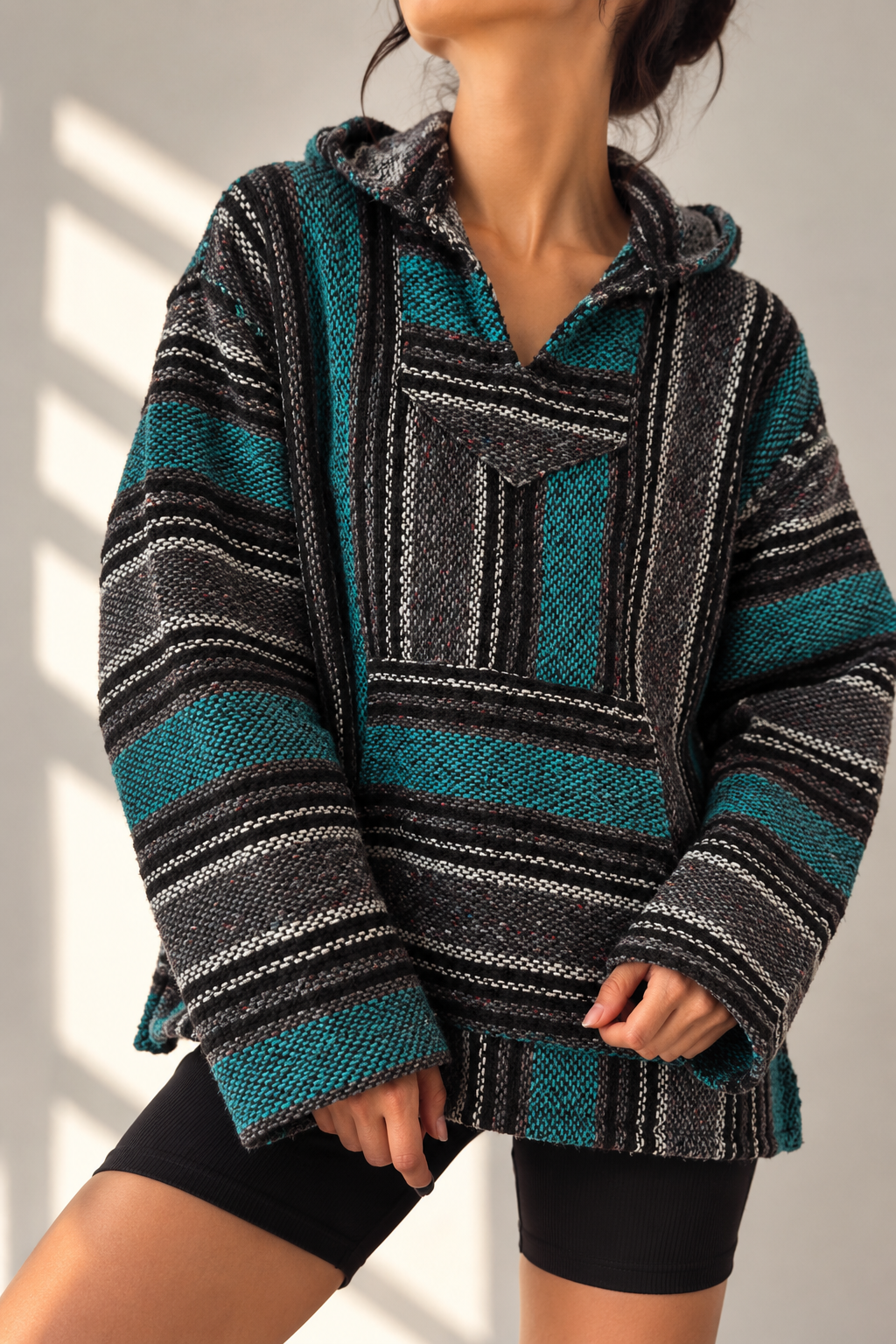 Boho Surf/Hippie Ponço Sweatshirt/Hoodie