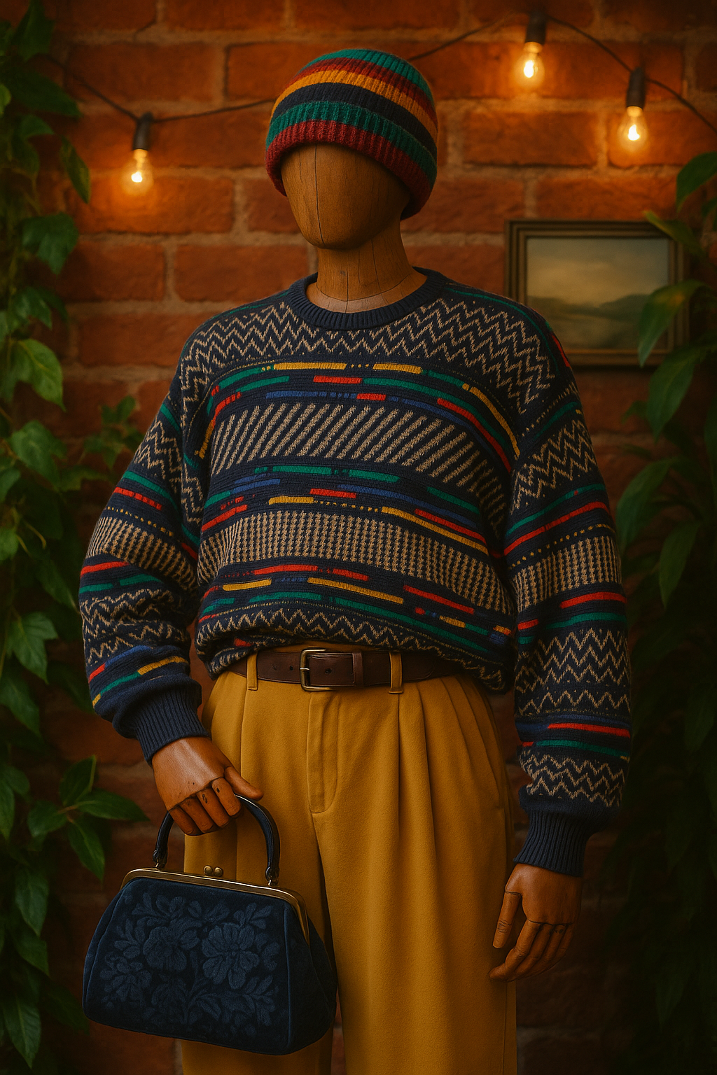 Bold Knit Salaş Örme Kazak
