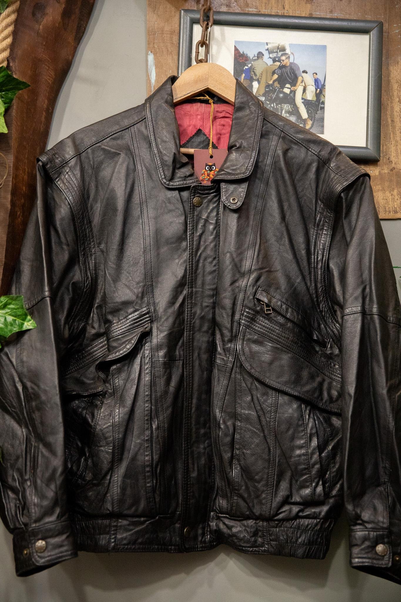 Bomber American Deri Ceket
