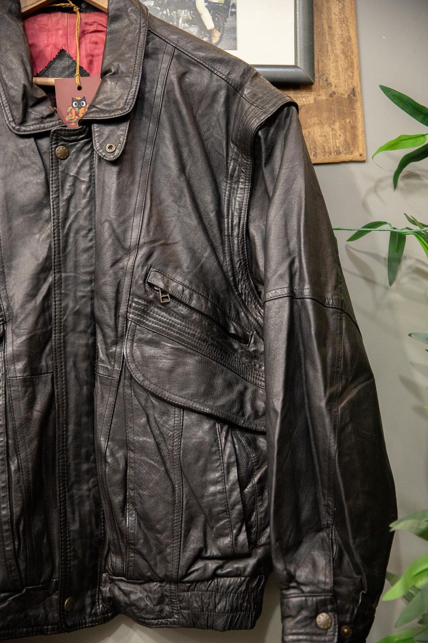 Bomber American Deri Ceket