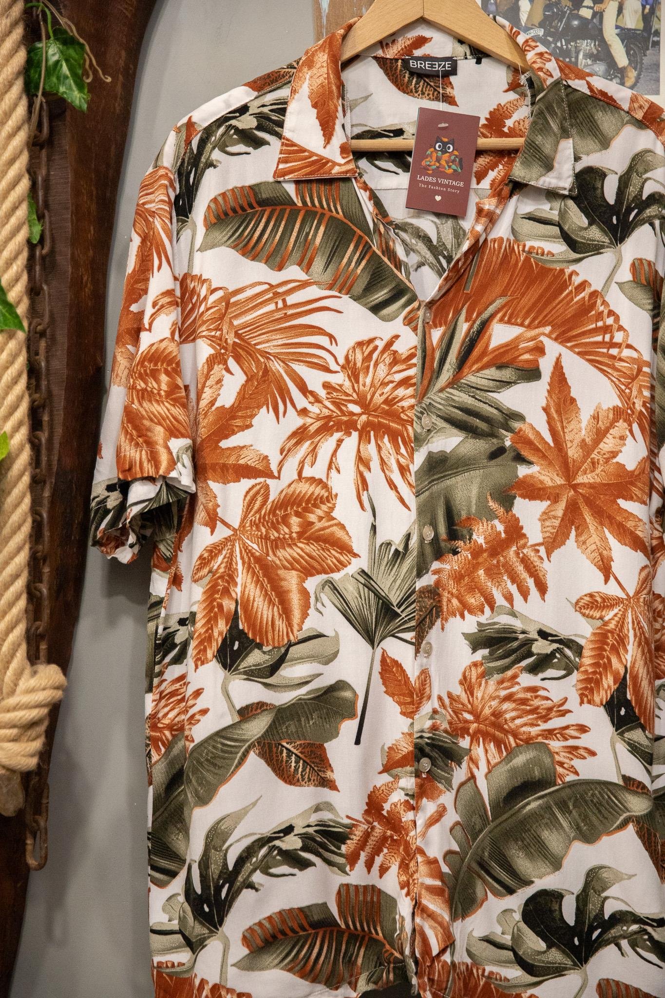 BREEZE Salaş Hawaii Gömlek
