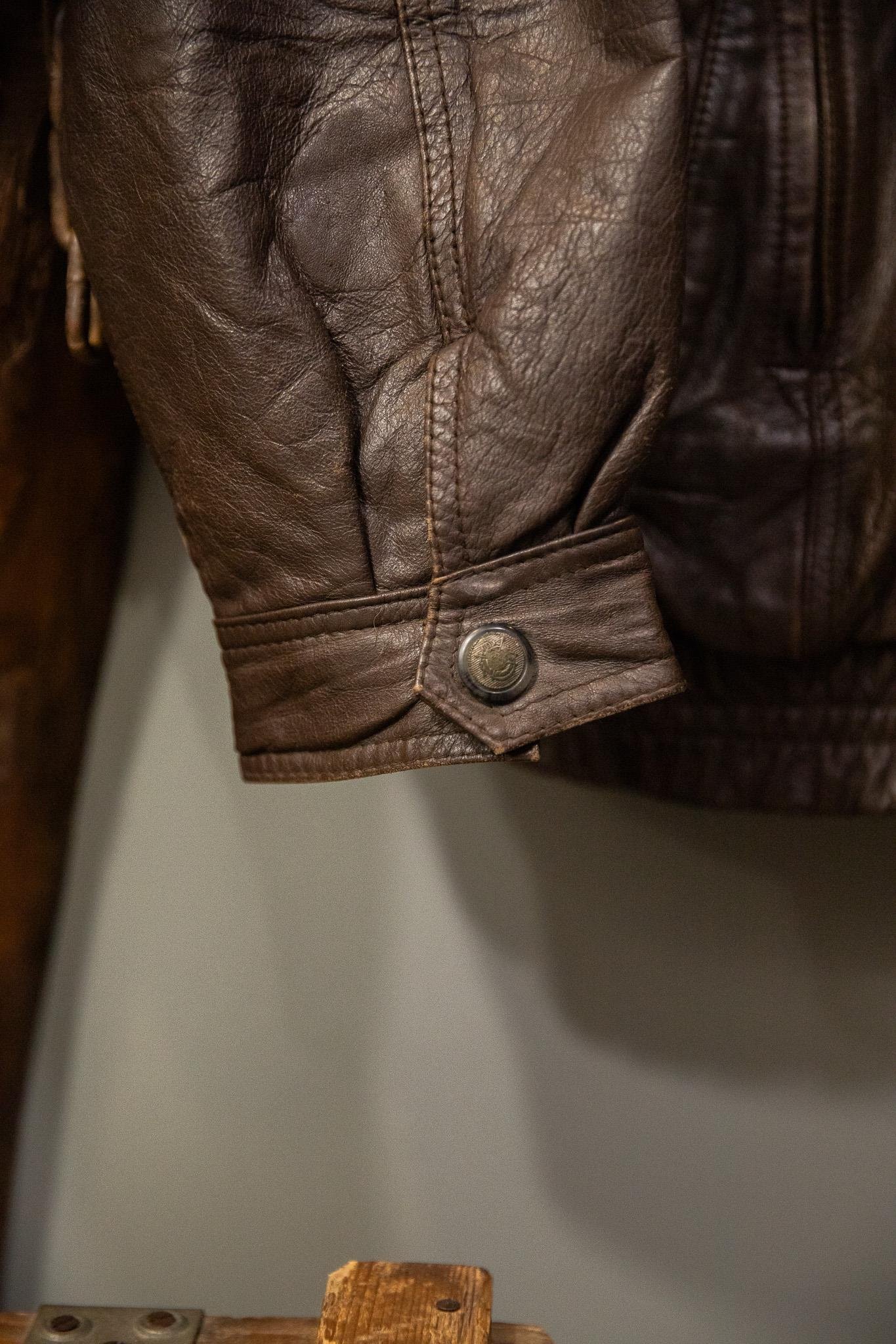 Brown Bomber Deri Ceket
