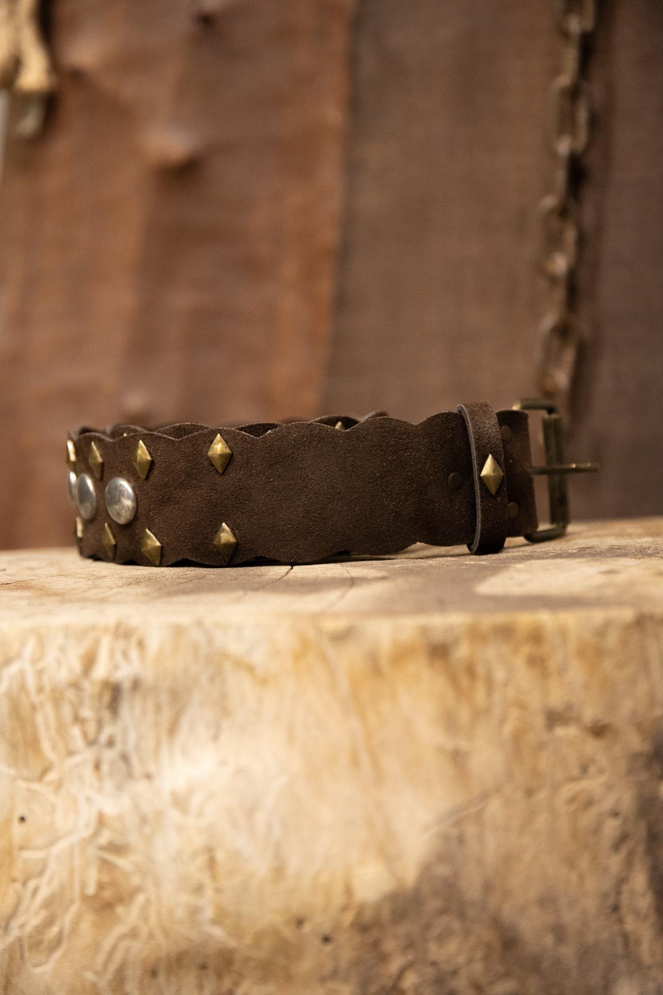 Buckle Suede Kemer
