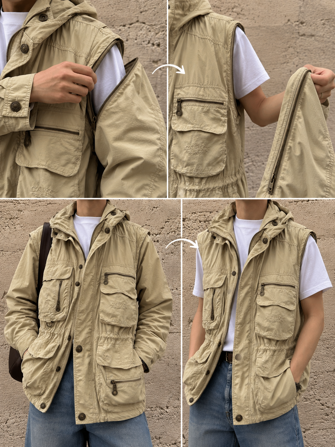 CAMEL Safari Collection Original Ceket