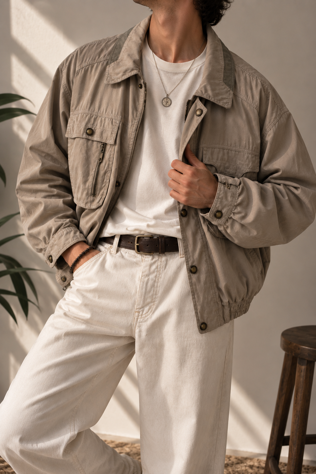 Casual Classic Harrington Ceket