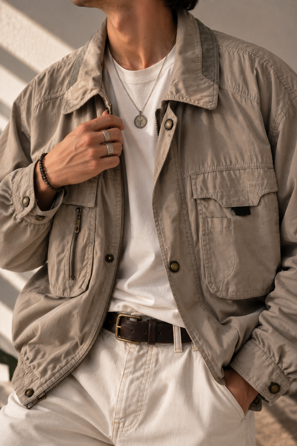 Casual Classic Harrington Ceket
