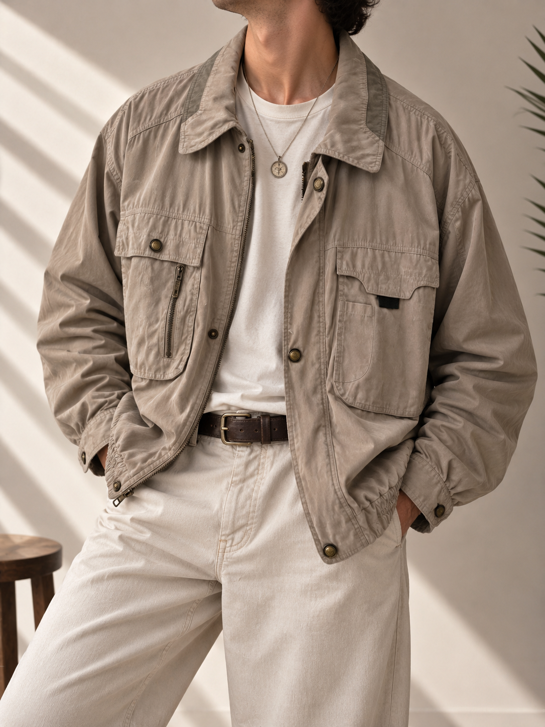 Casual Classic Harrington Ceket