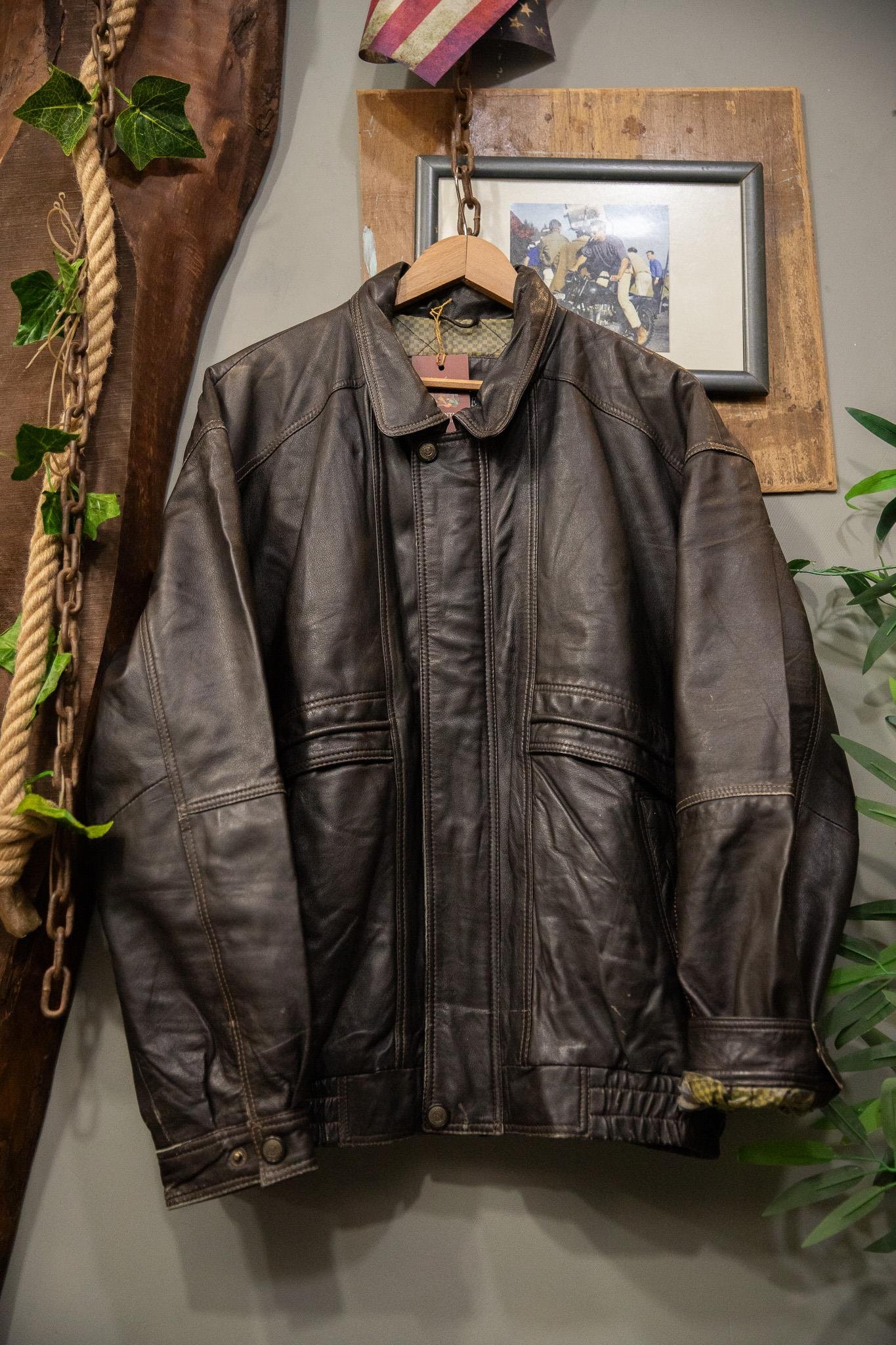 Casual DISTANCE Bomber Deri Ceket