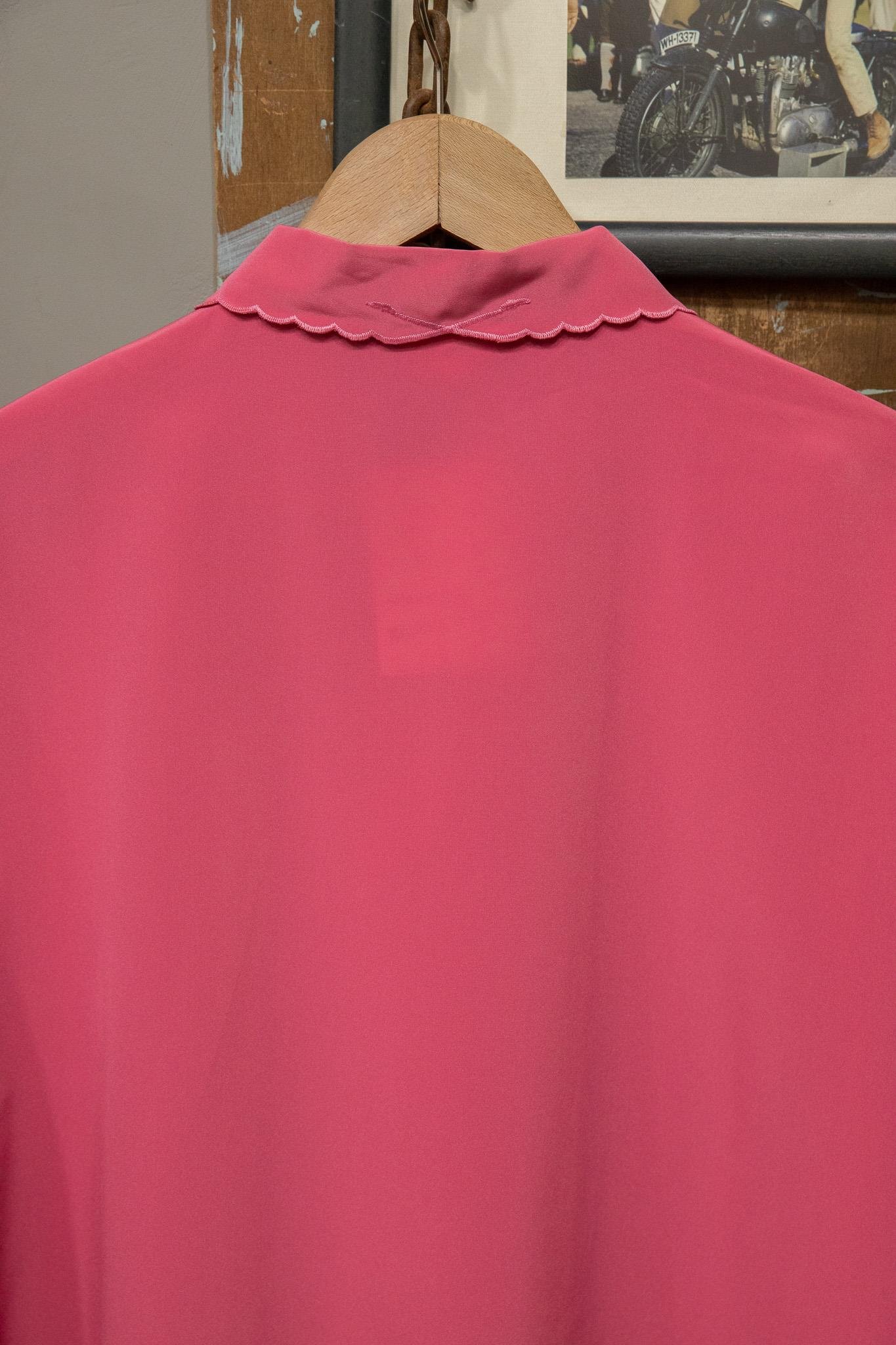 Chris JB. Pink Nakışlı Model Kadın Gömlek