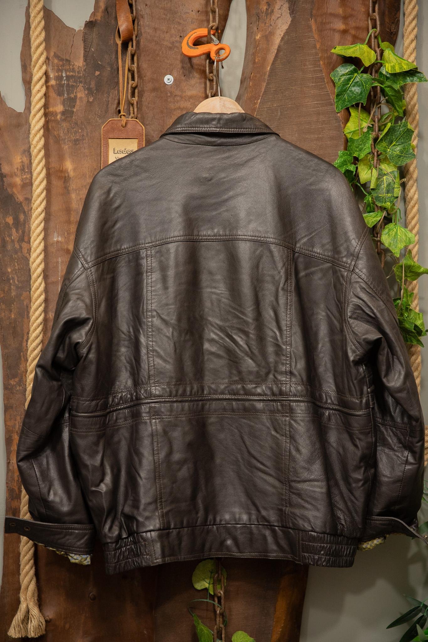 Classic 80s/90s Bomber Deri Ceket