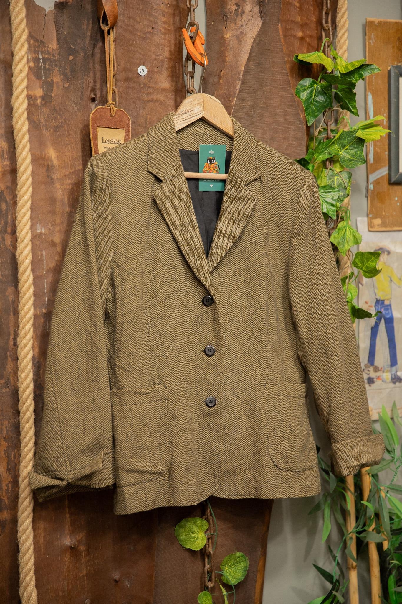 Classic 80s/90s Wool Blazer Ceket