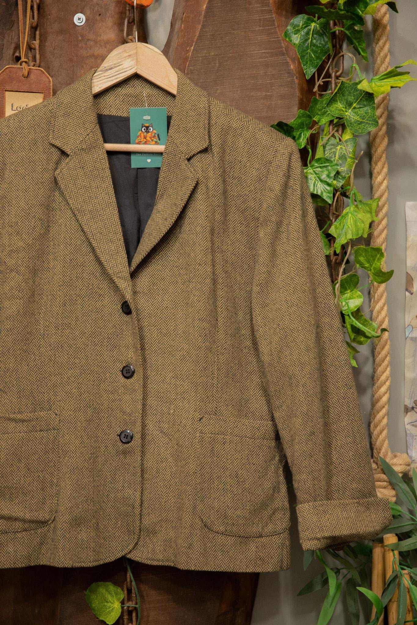 Classic 80s/90s Wool Blazer Ceket