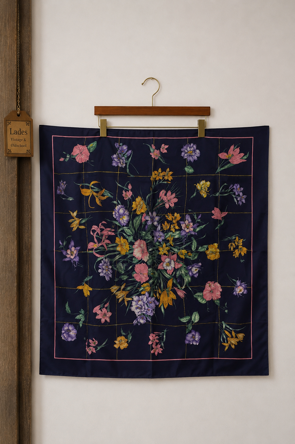 Classic Floral Fular&Eşarp