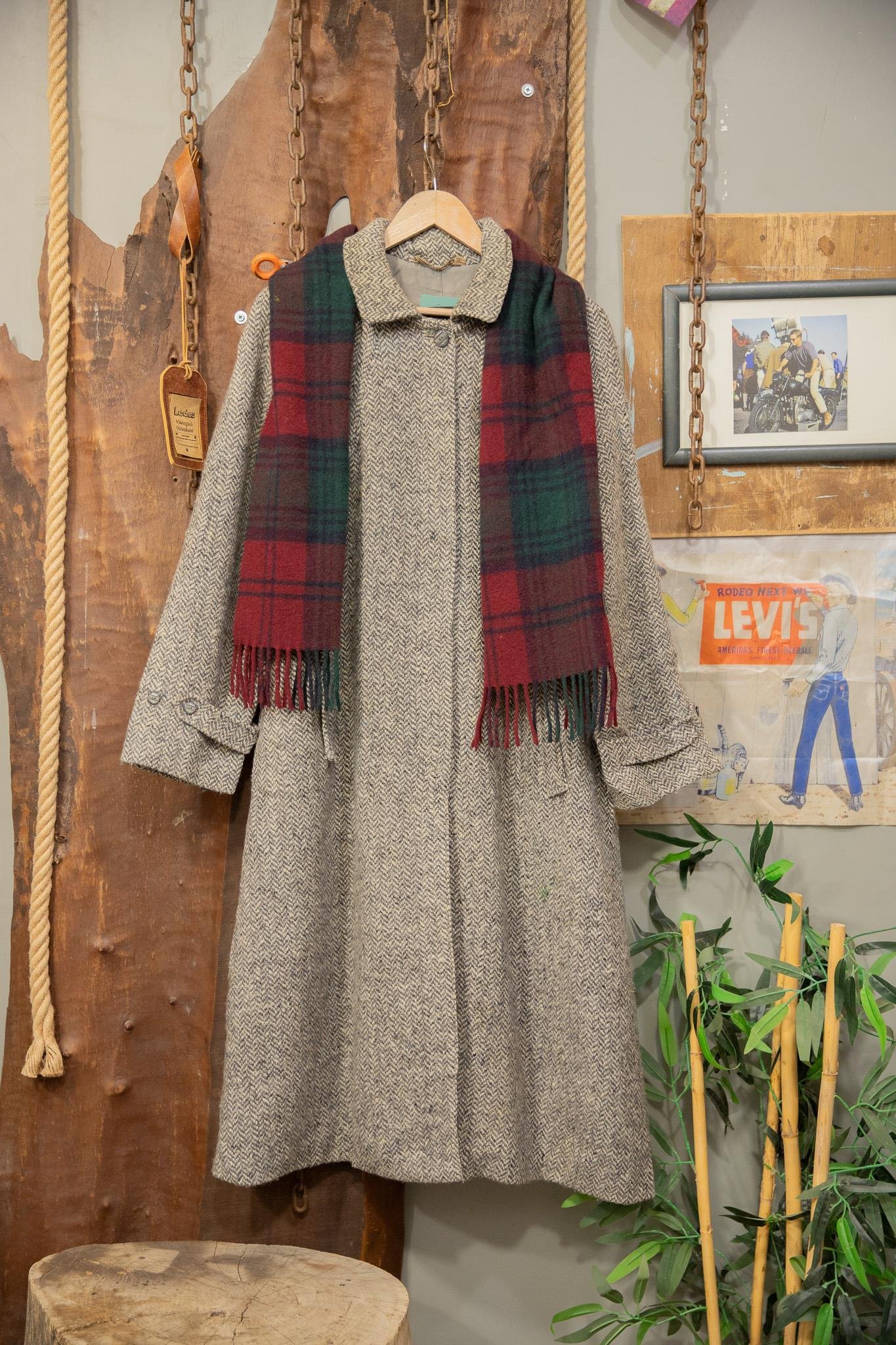 Classic France 90' Wool Kaban