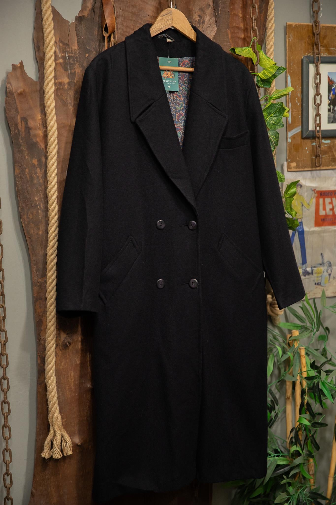 Classic Wool Kaşe Kaban