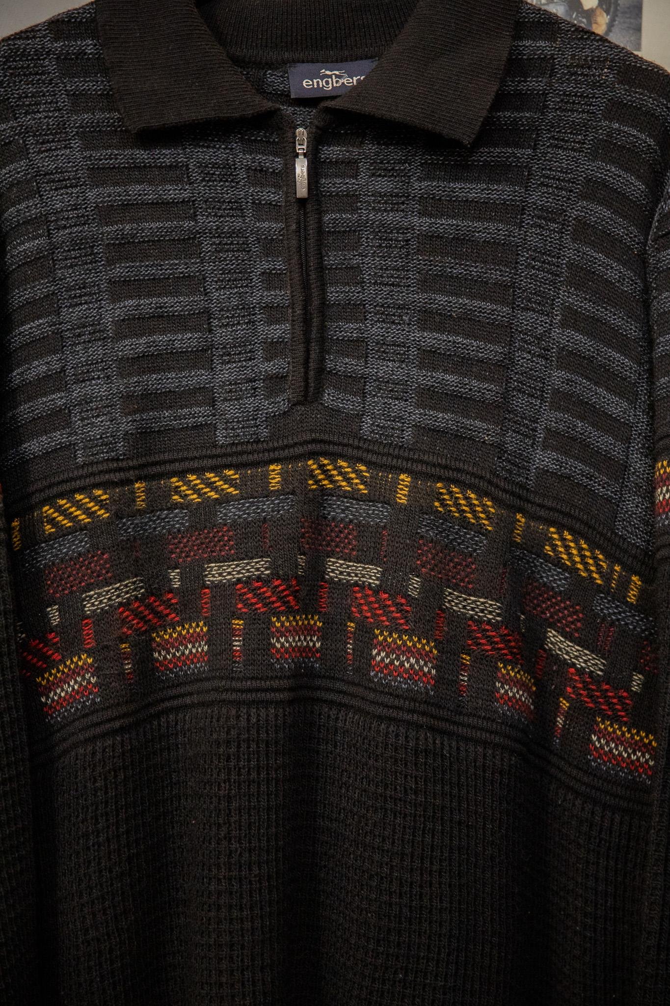 Classic Yaka Örgü Kazak