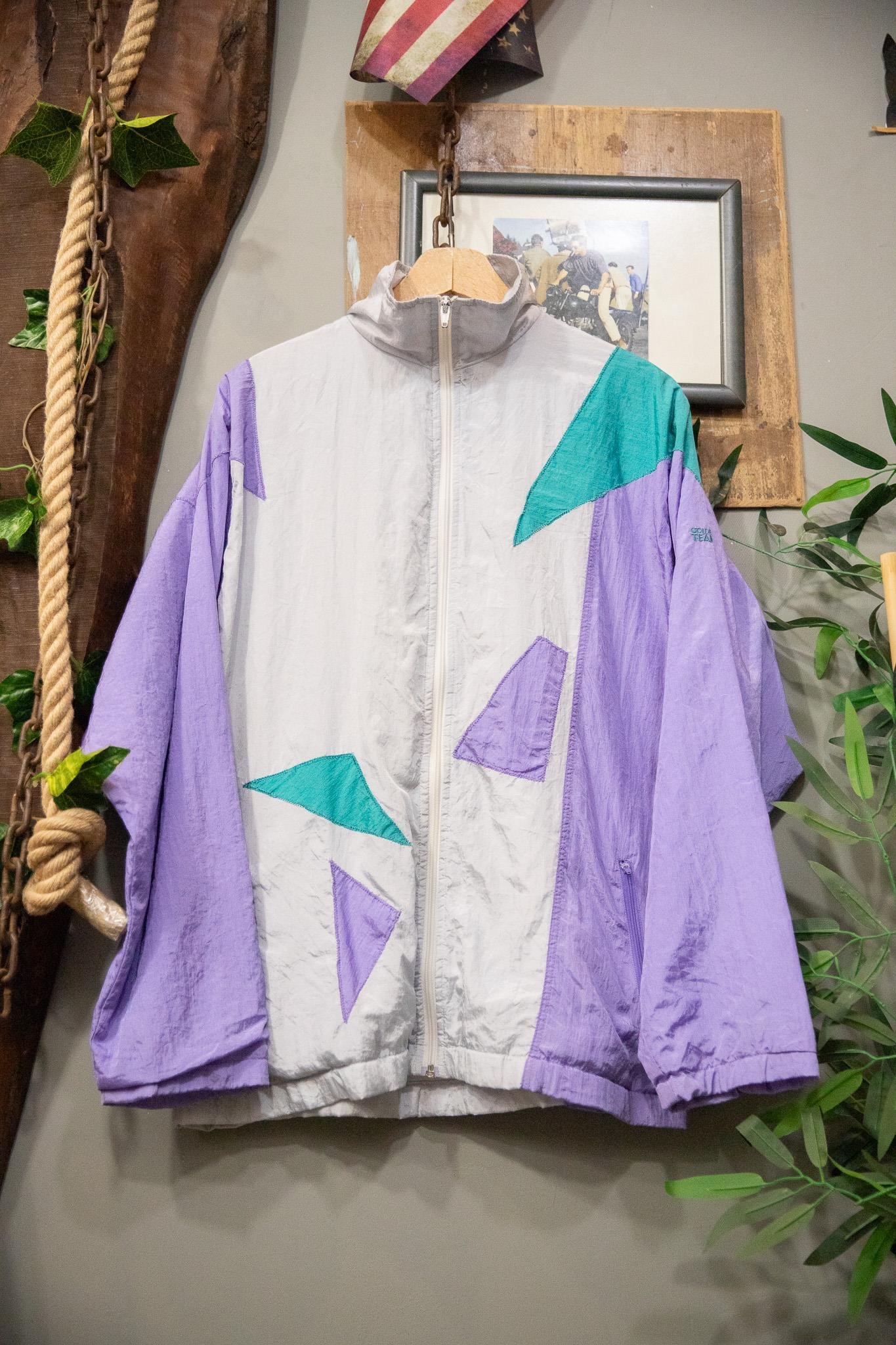 Colorblock 90s Ceket