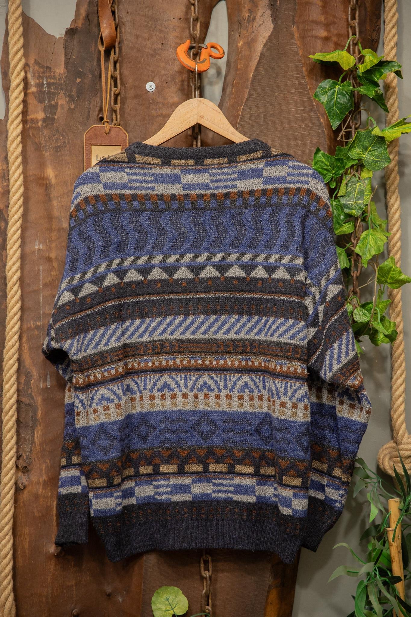 Coogi Vibes Örgü Kazak