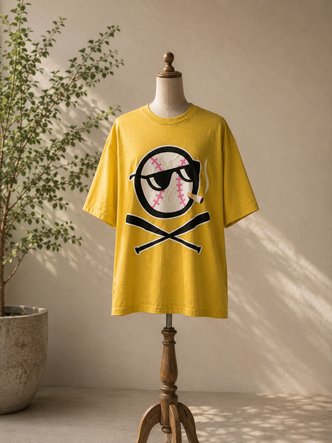 Cool Baseball Yellow Tişört